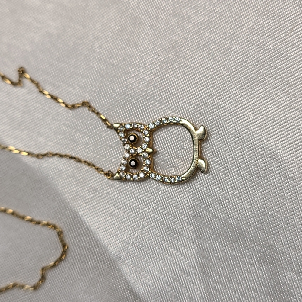 925 Silver Owl Necklace